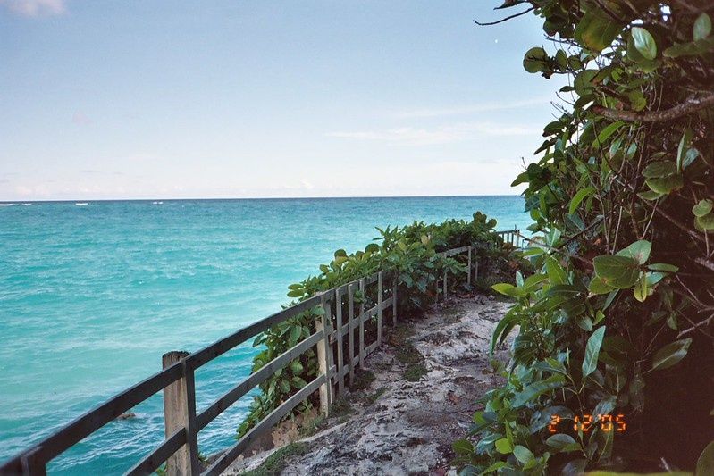 caribbean pink sand beach